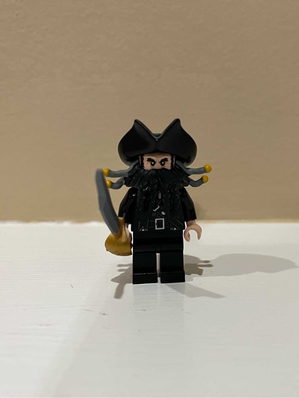 LEGO Pirates of the Caribbean on Stranger Tides Rare Blackbeard Mini Figure Toy